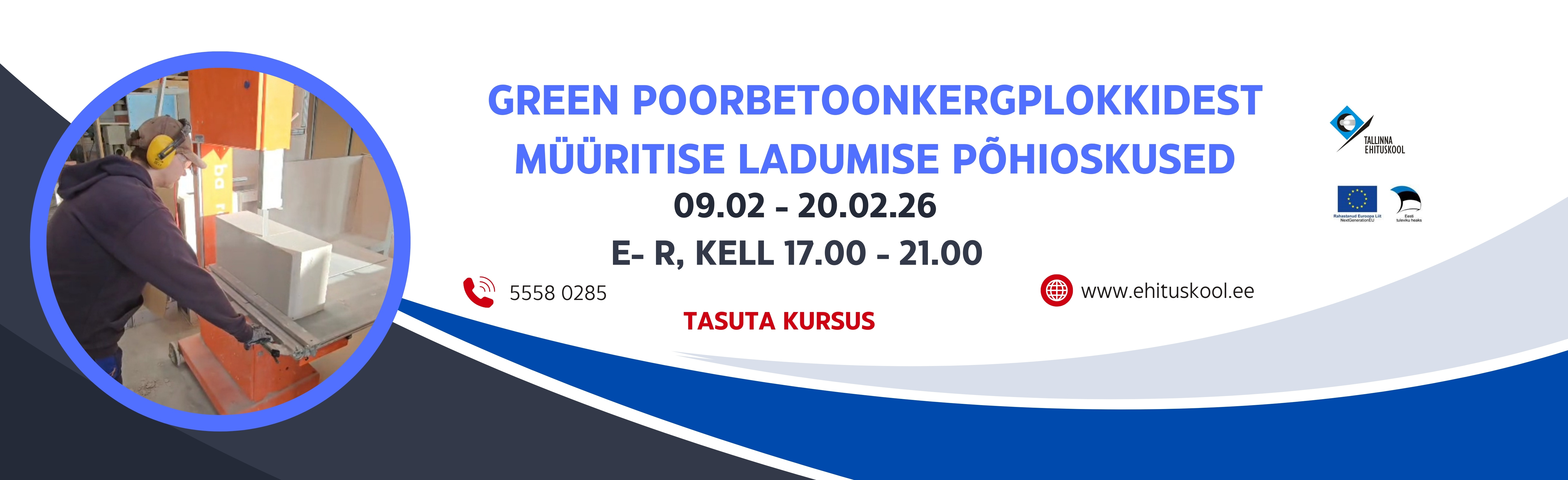 Tasuta kursus müüritise aldumine